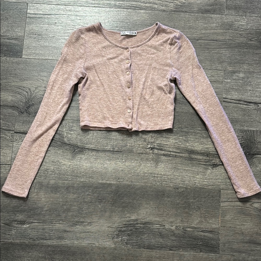 Zara cardigan (crop top)